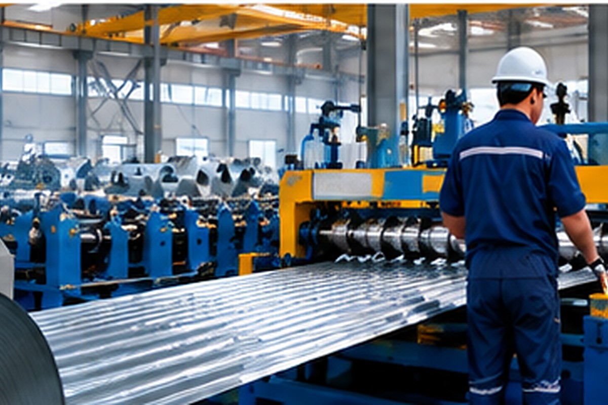 ALOMRAN ALSATI steel sheet manufacturing facility